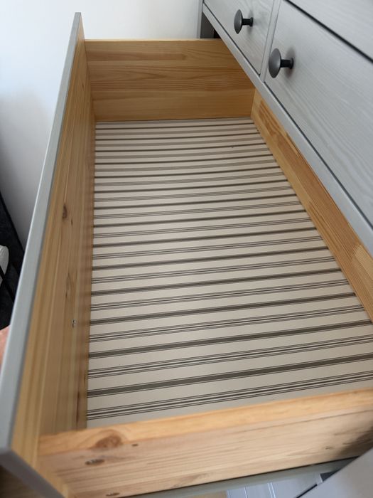 Ikea Hemnes szara komoda