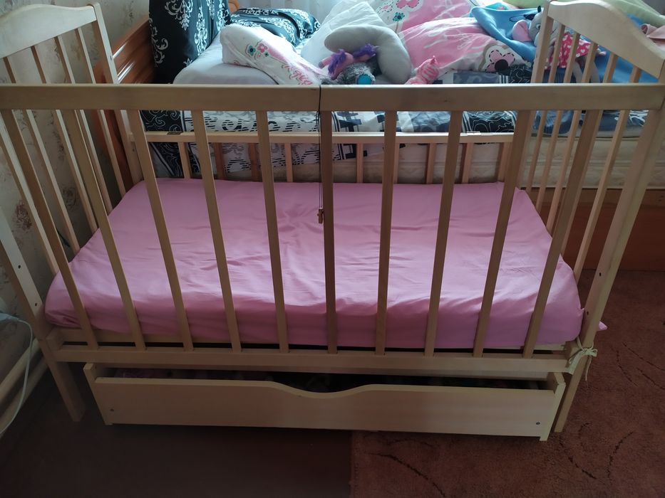 Детская кровать с нишей +матрас