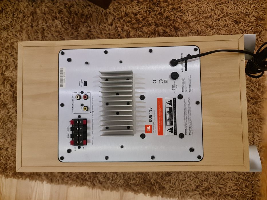 Subwoofer JBL SUB 138 200W