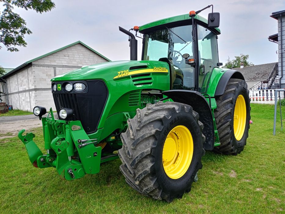JOHN DEERE 7720 Przebieg 6830MTG TUZ KLIMA nie 7820 , 7920 , 7730 , 7830