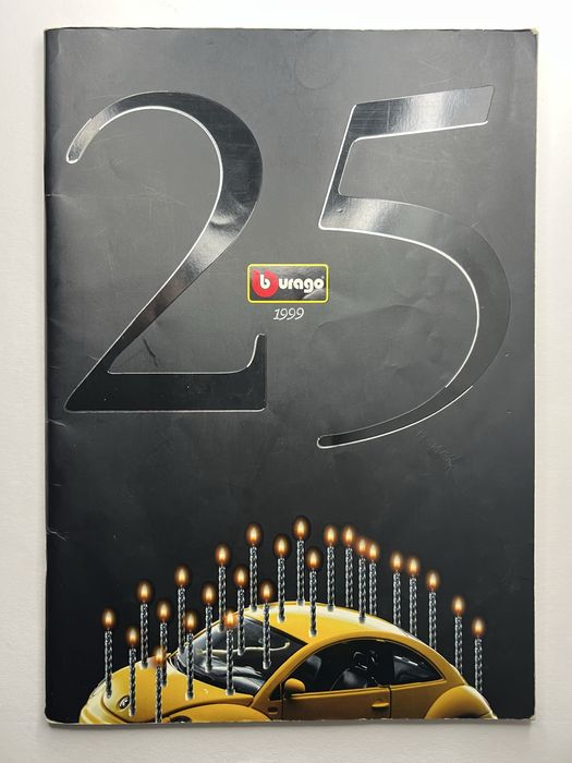 Katalog Bburago 1999 25 urodziny
