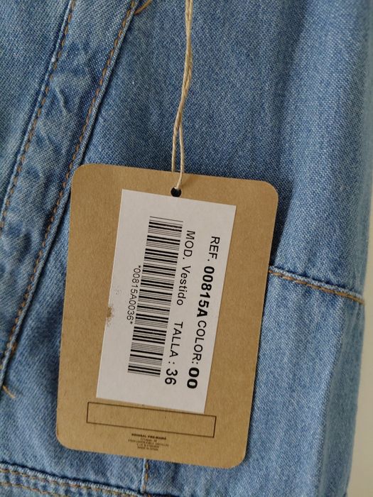 Vestido de ganga