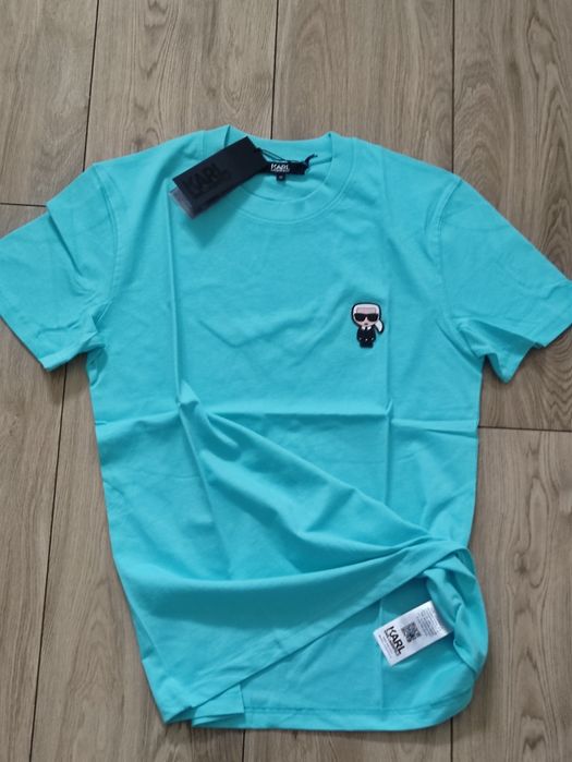 Karl Lagerfeld świetny męski T-shirt rozmiar M