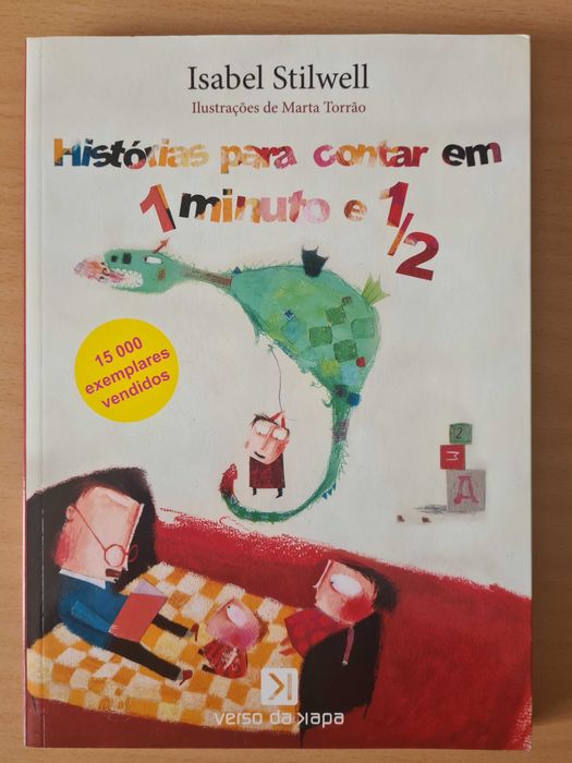 Livro juvenil "Histórias para Contar em 1 Minuto e 1/2" de I. Stilwell