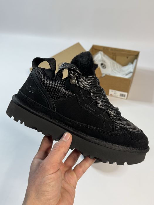 Кросівки UGG Lowmel чорні | Кроссовки угги жіночі