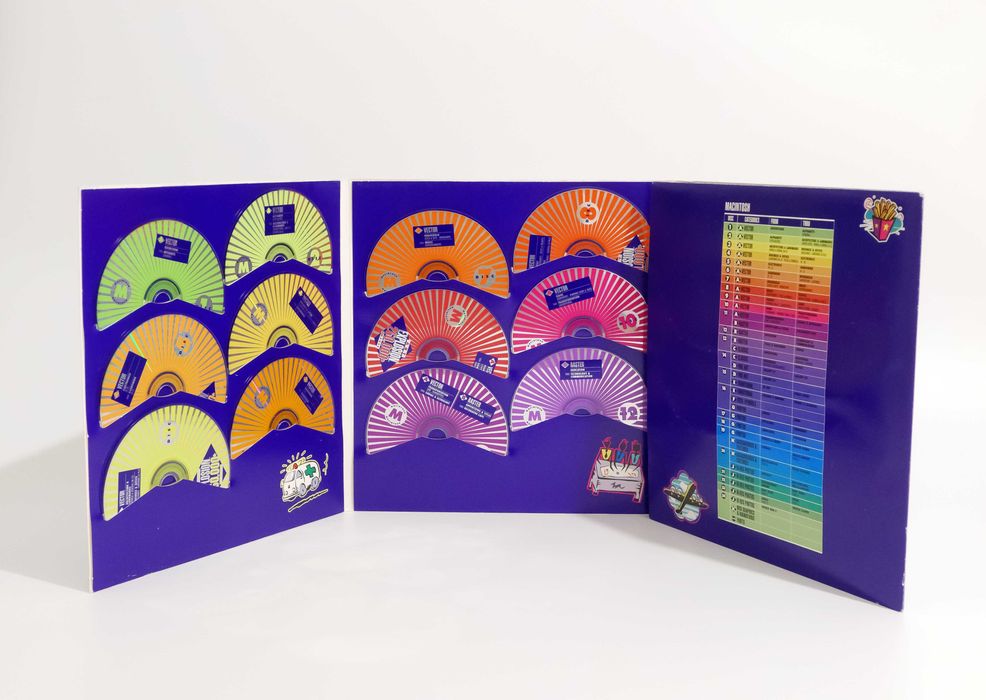 Retro komputery: komplet płyt z clip artami z lat 2000, na prezent!