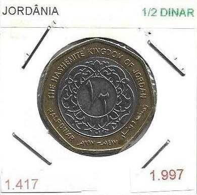 Jordânia - - - - - Moedas
