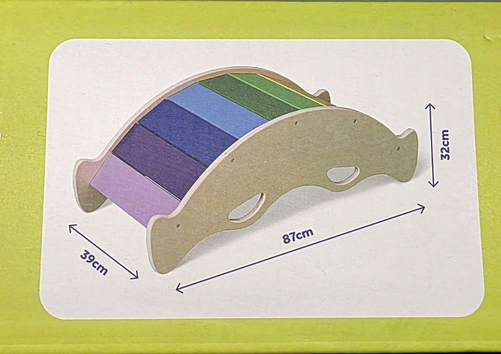 Дерев'яне крісло-гойдалка ,Балансувальна дошка LupiluPREMIUM
Назва про