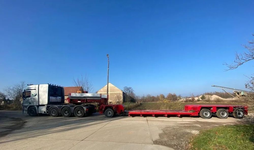 Goldhofer Naczepa tiefbett Goldhofer 3+1