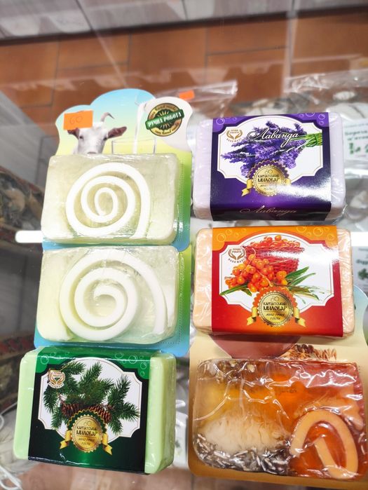 Мило ручна робота, бальзам, шампунь