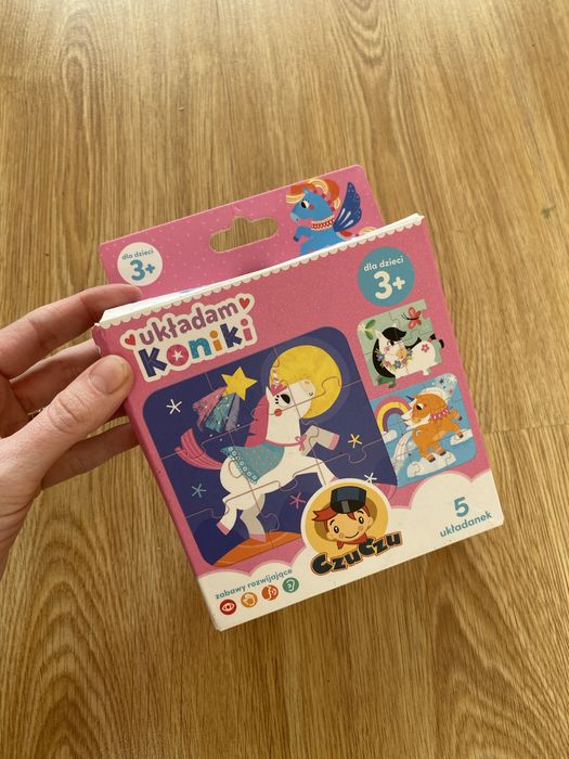 Puzzle czuczu jednorożce Ukladam koniki