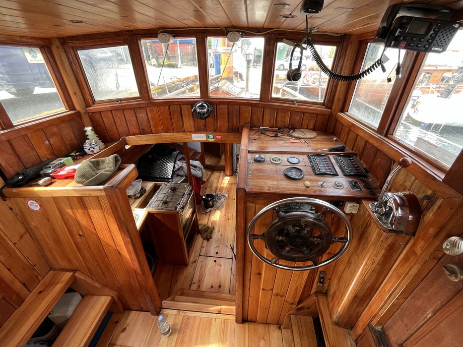 Jacht Kuter gaflowy Colin Archer 35 stóp klasyk