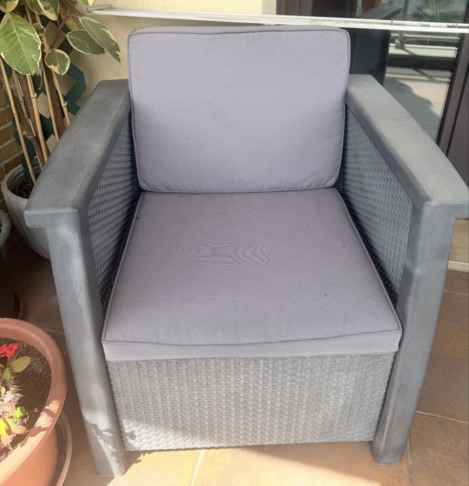 Conj Jardim e Mesa apoio