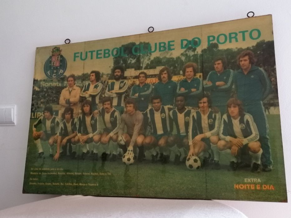 Futebol Clube do Porto - quadro dos jogadores (portes incluídos)