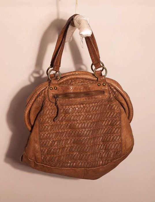 torebka skórzana Bata vintage