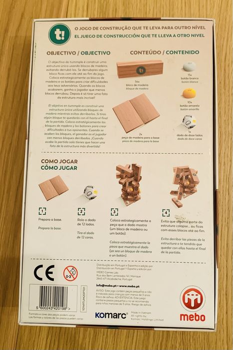 Jogo Tummple como novo!