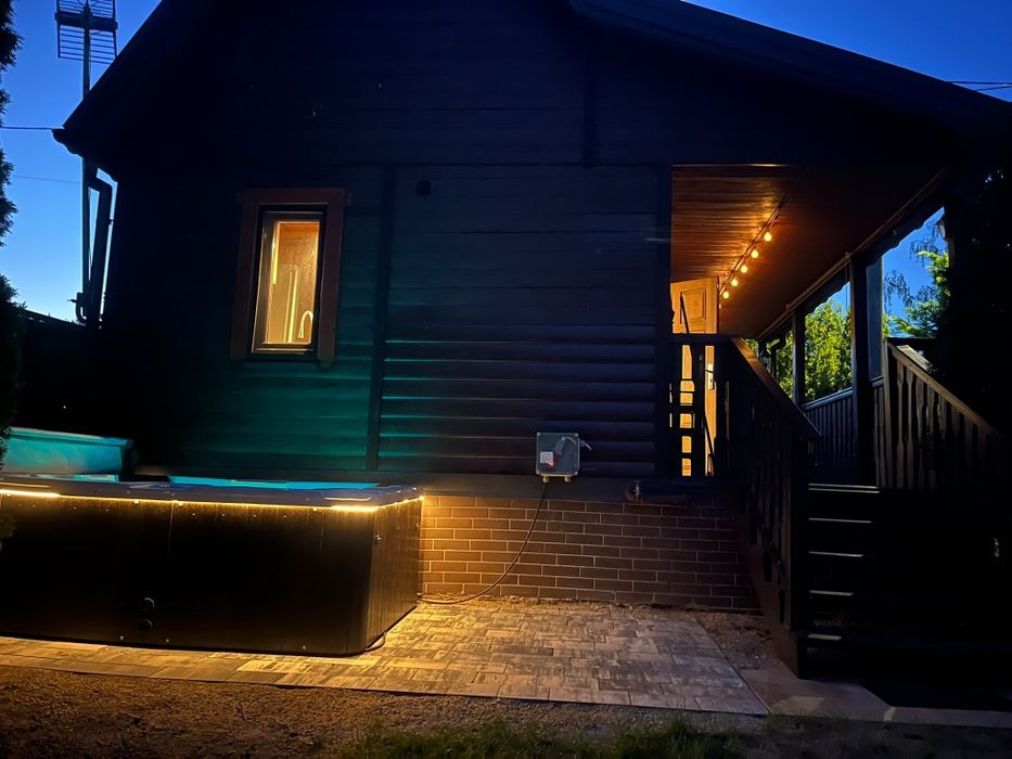 Domek na wynajem z Jacuzzi Blisko rzeki Bug