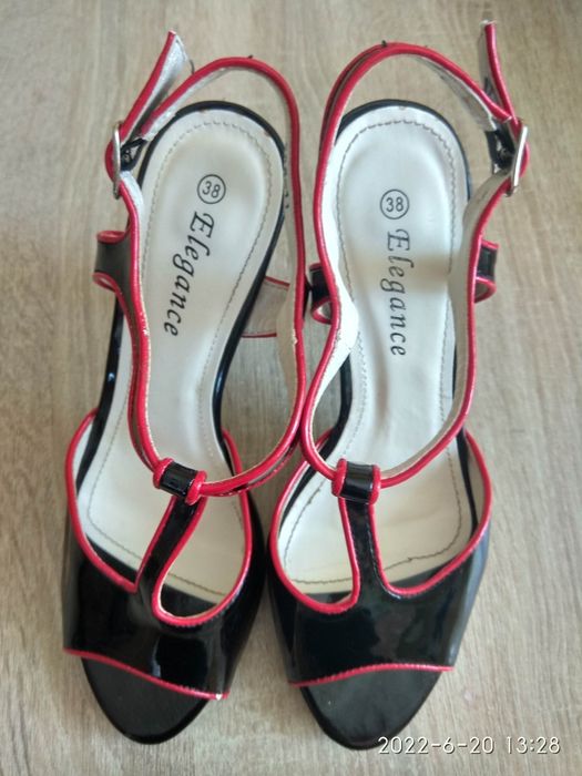 Szpilki sandały 38