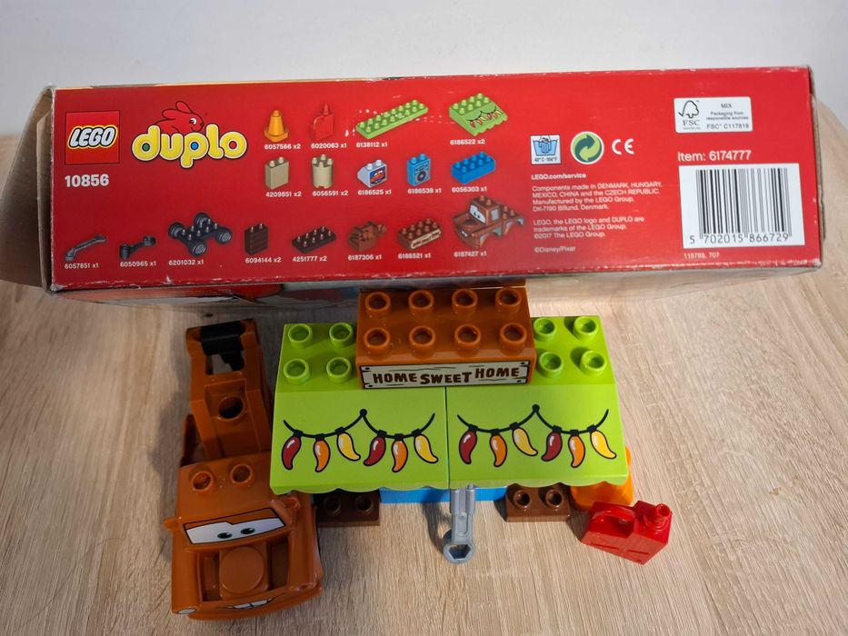 LEGO Duplo 10856 Szopa Złomka Cars 3