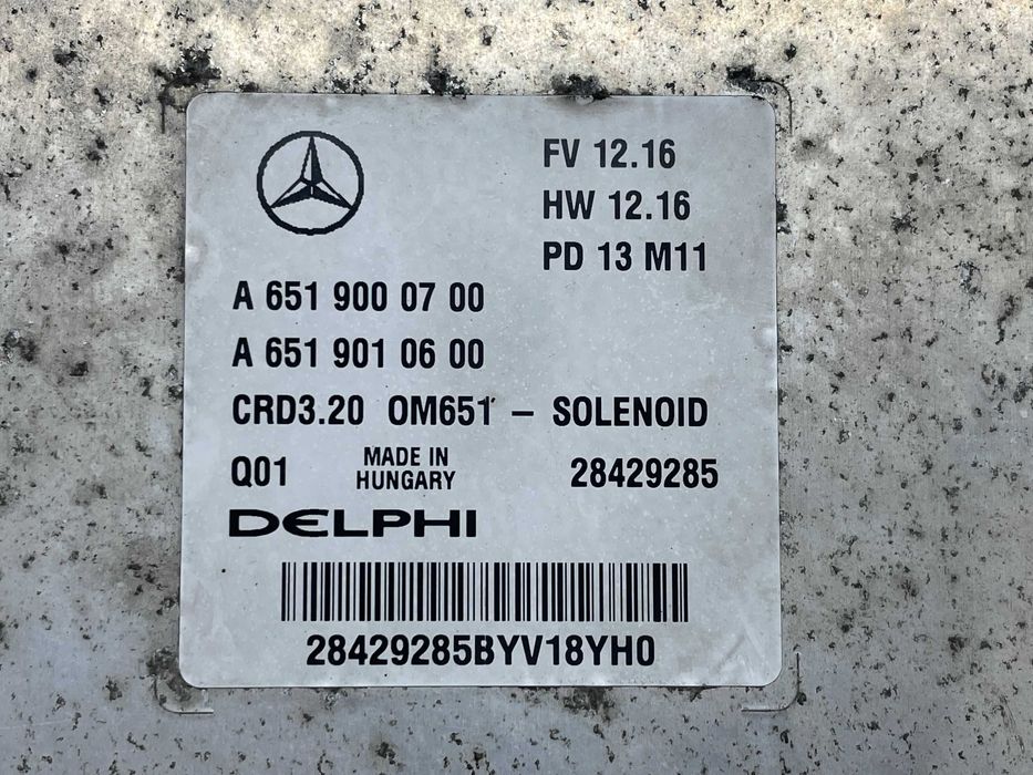 Centralina de motor Mercedes Sprinter (2015) ref.: A651.900.07.00)