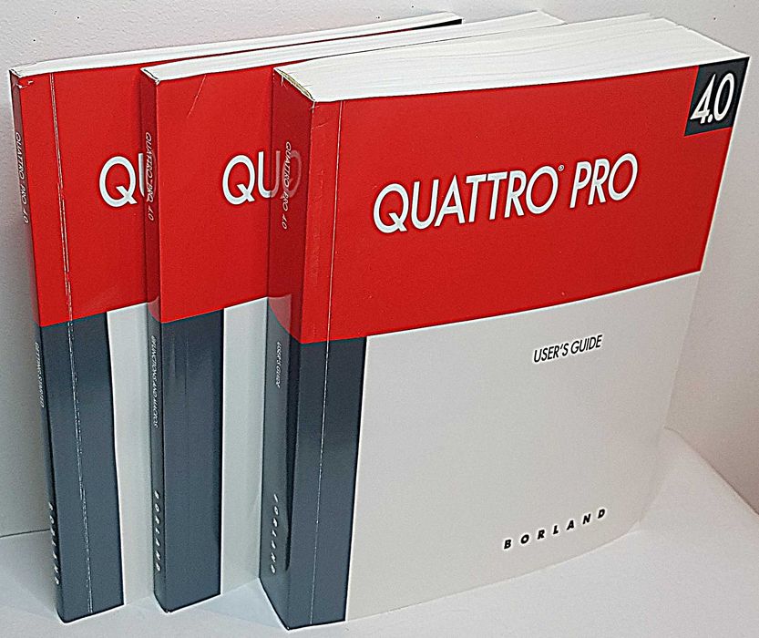 Quattro Pro 4.0 BORLAND