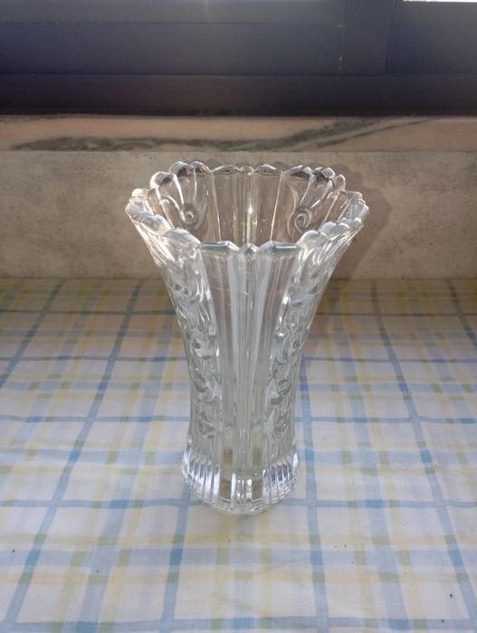 Jarra em Cristal Trabalhado Vintage
