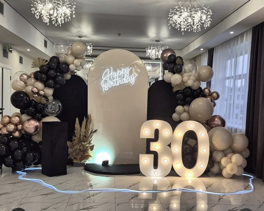 Фотозона на ювілей/ День Народження / корпоратив/ Новий рік