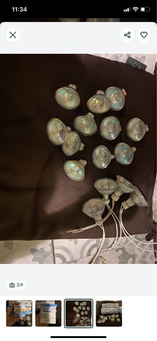 Лампочки галогенные