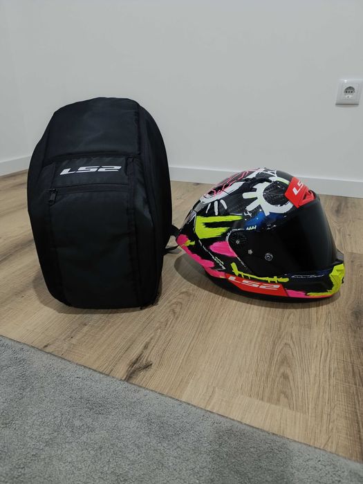Capacete ls2 ff805 thunder Gp aero réplica Aldeguer 2025