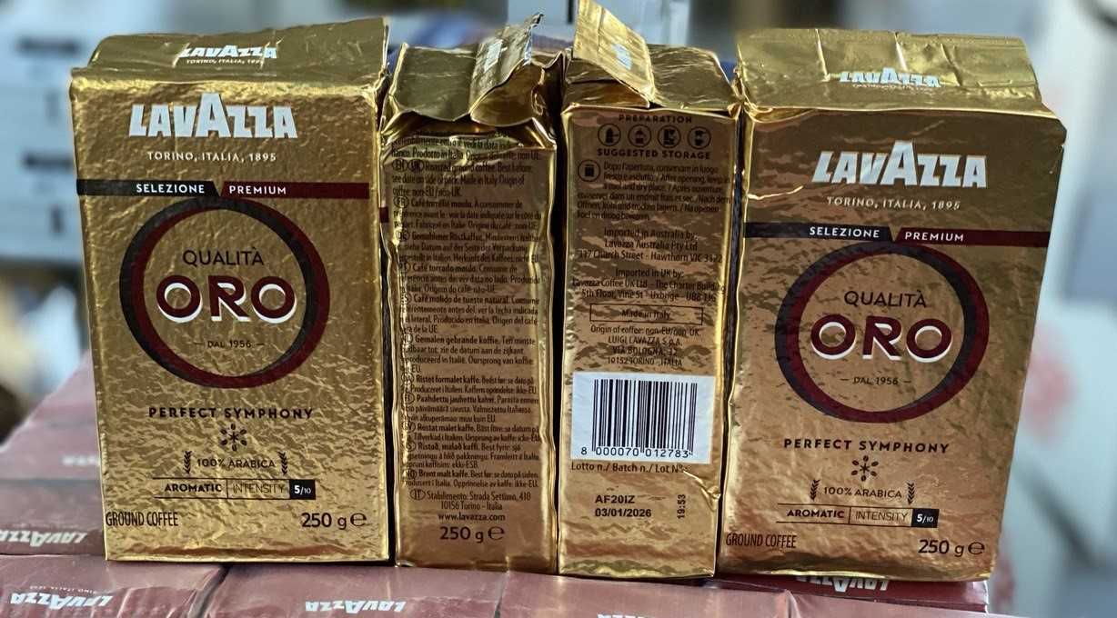 Кофе молотый Lavazza Qualita ORO ( Лавацца Оро), 250гр. Италия: 130 грн ...