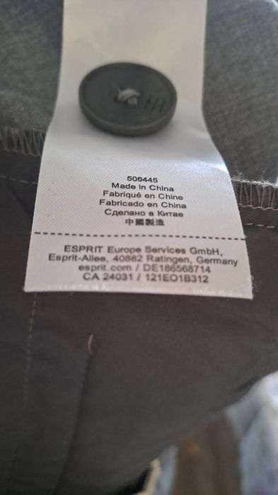 Esprit szare spodnie materiałowe 38 z metką nowe