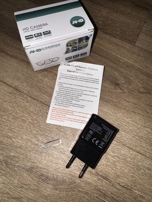 Wi-Fi Мини камера в зарядке,видеокамера,видеонаблюдение,відеоогляд