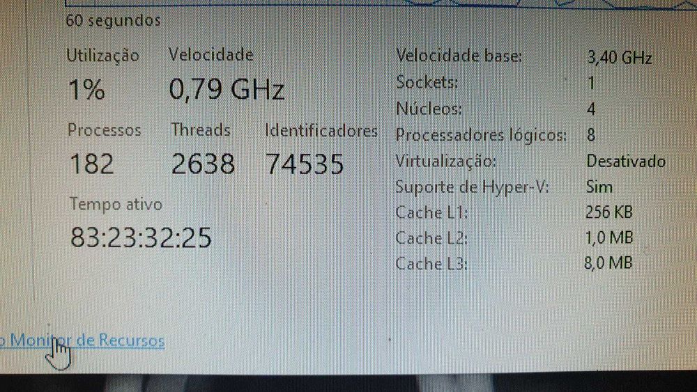 HP Prodesk Intel i7 16GB RAM 240GB SSD Entrega Lisboa e arredores