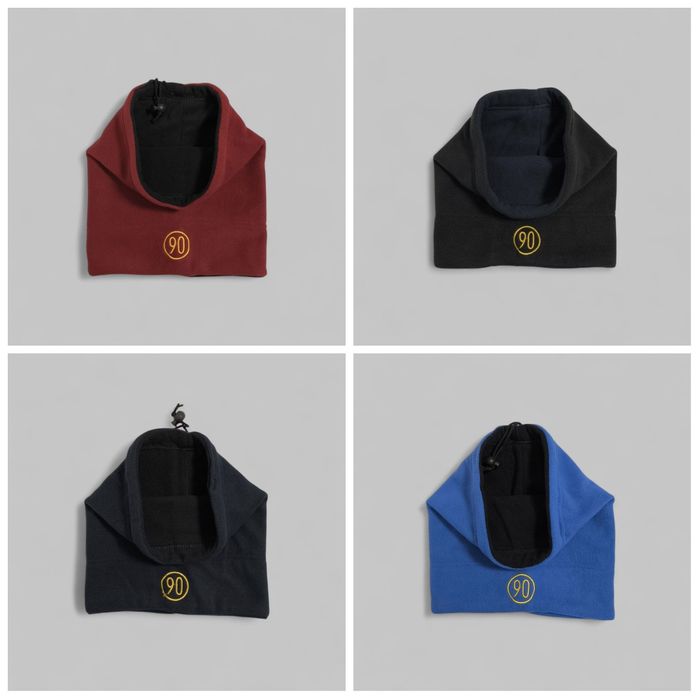 Флисовый шарф бафф фомут мужской горловик женский с затяжкой