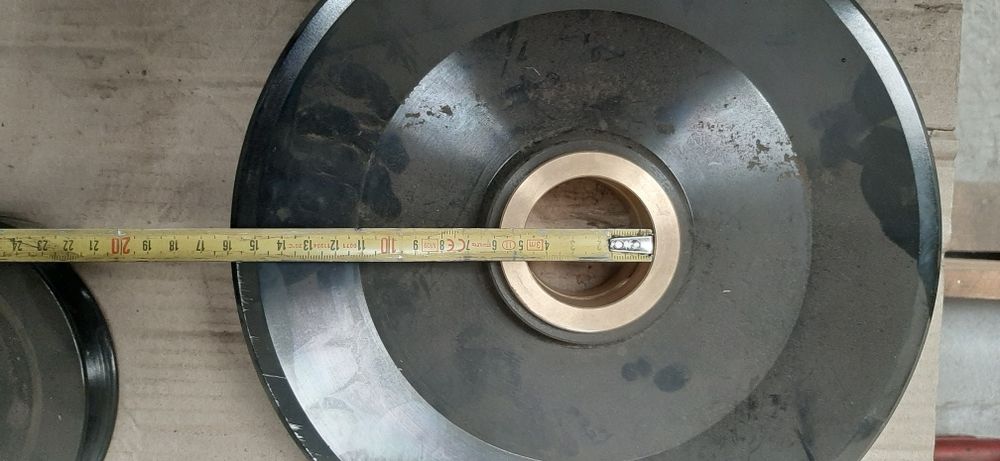 Koło tokarskie  kółko pasowe toczone