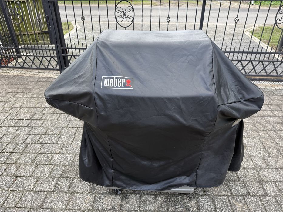 WEBER Grill gazowy spirit e-320, pokrowiec. Bardzo ładny !