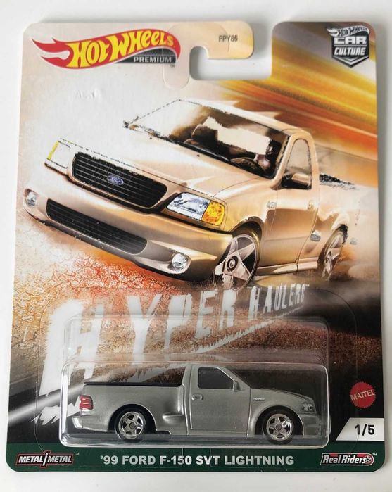 Hot Wheels Premium '99 Ford F-150 SVT Lightning Hyper Haulers