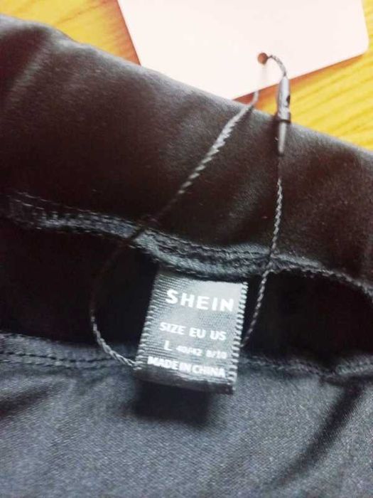 Czarna mini spódnica, spódniczka rozmiar L - 40