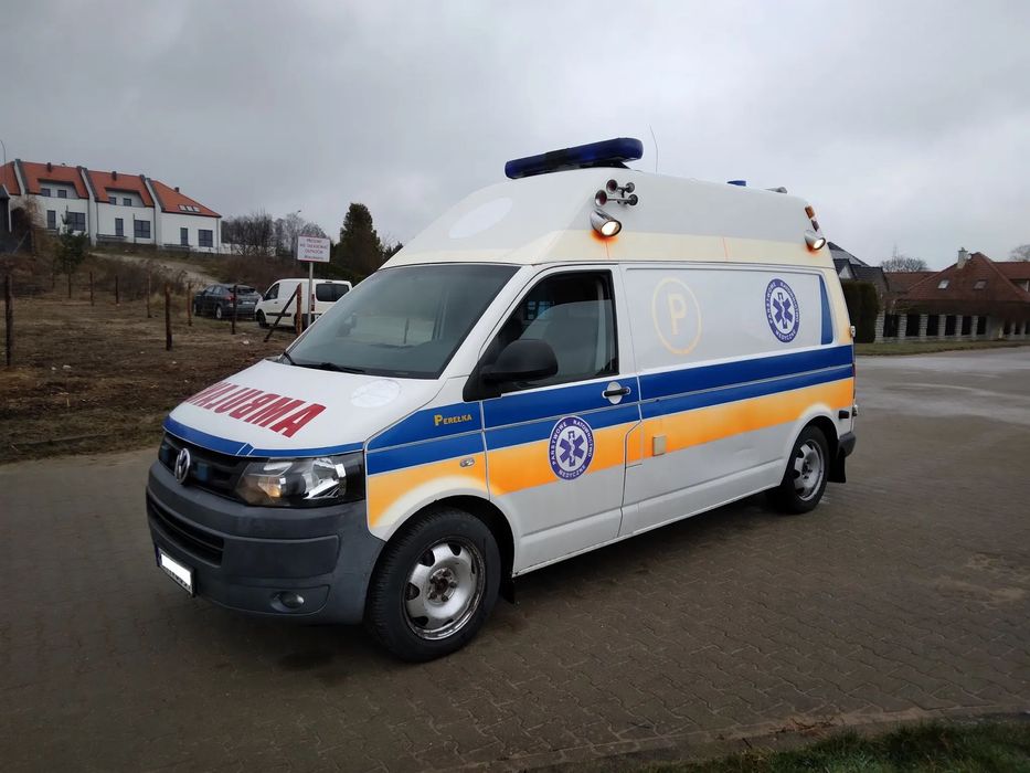 Volkswagen Transporter  4x4, 2.0 TDI 180 KM, 2010 Rok, PL.Salon, AMBULANS, KARETKA
