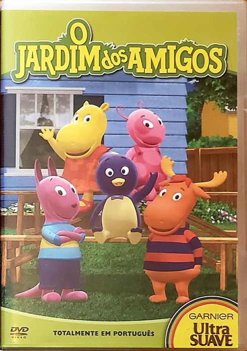 DVD infantis: O Livro da Selva, Os Robinsons, O Jardim dos Amigos