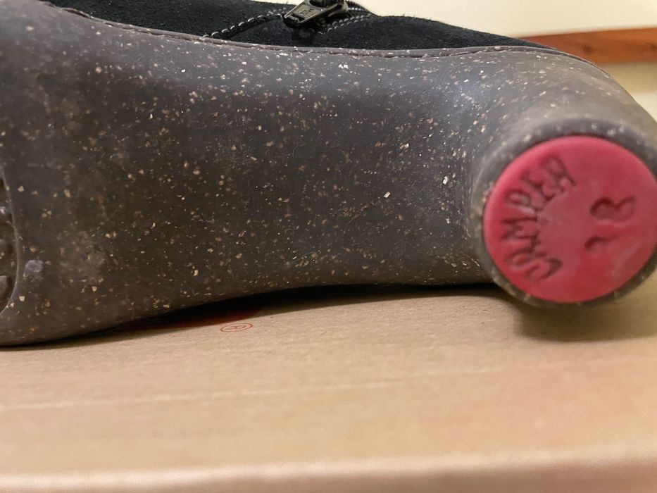 Botas Botins Camper inverno 38 preto mulher "first heels"