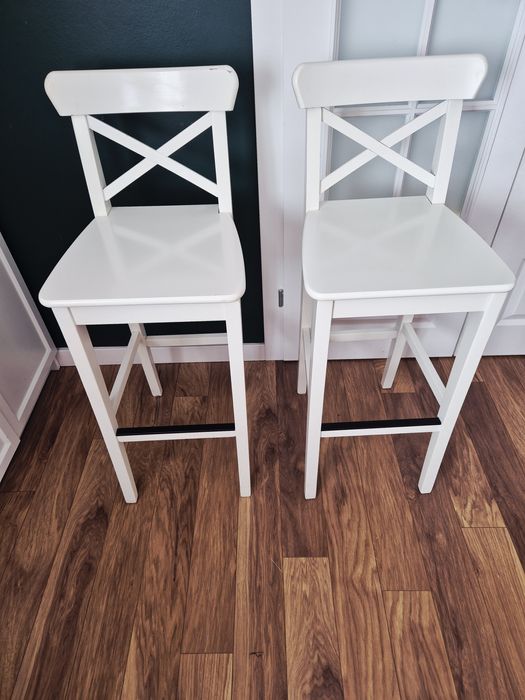 IKEA Ingolf 74 stołek barowy Hoover 2 szt