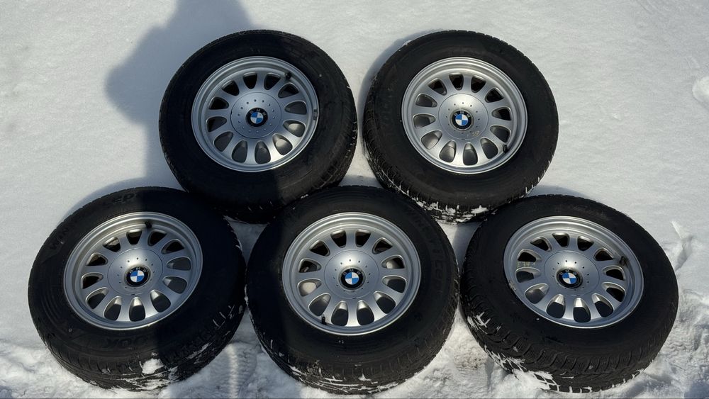 Титани БМВ Е39 R15 Диски бмв е39 р15 комплект шини резина Тітани Шрот