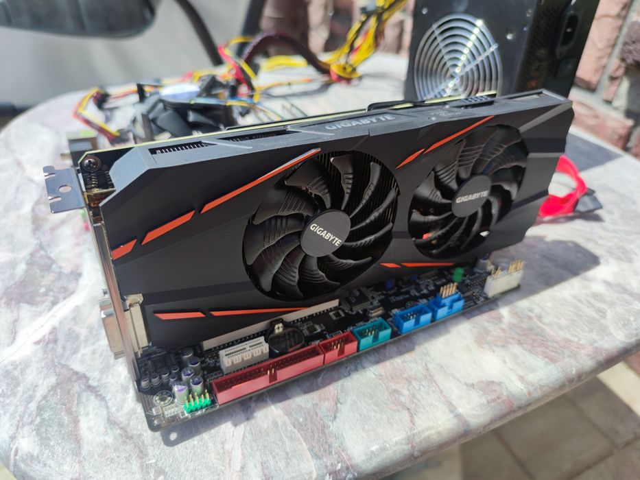 Koputer PC GTX 1060 3GB  Płyta ASUS Zasilacz 500W
