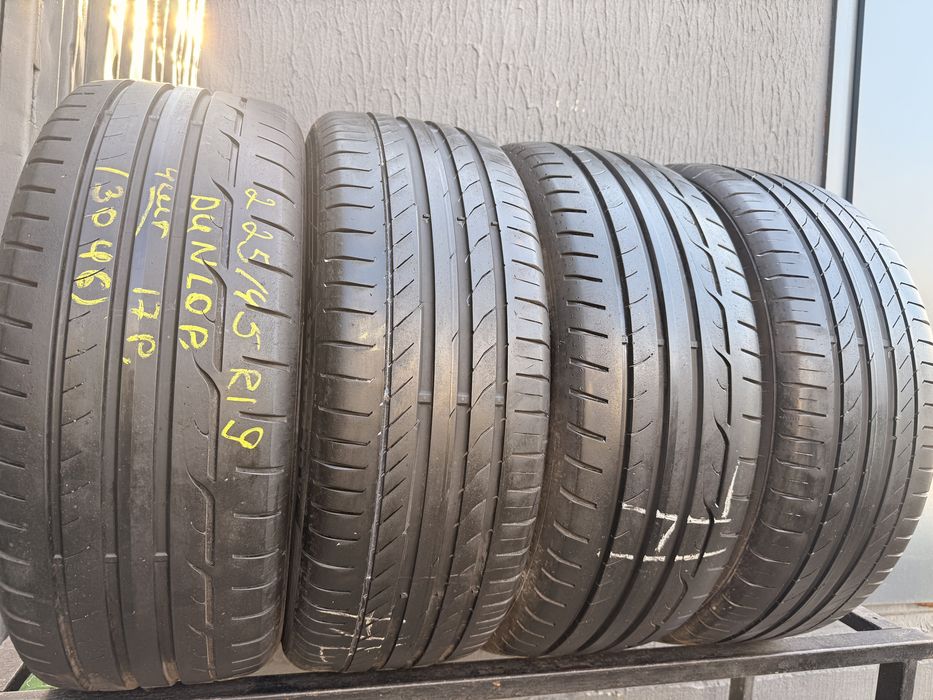 Шини літні 225/45 r19 Dunlop, Continental