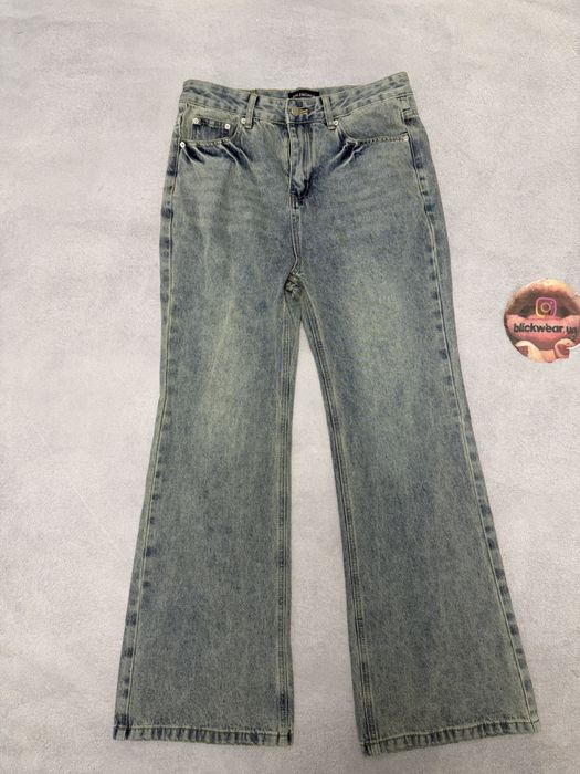 штаны джинсы Balenciaga Flared blue jeans M L