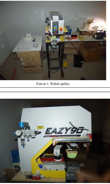 Maszyna do tampodruku EAZY-90 RR