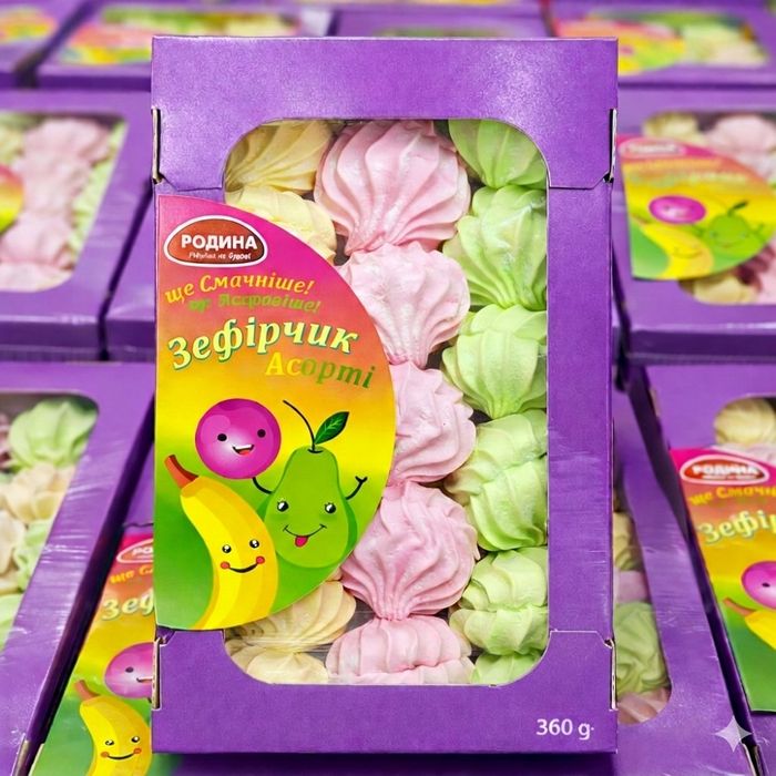 Зефір Асорті 360 грам