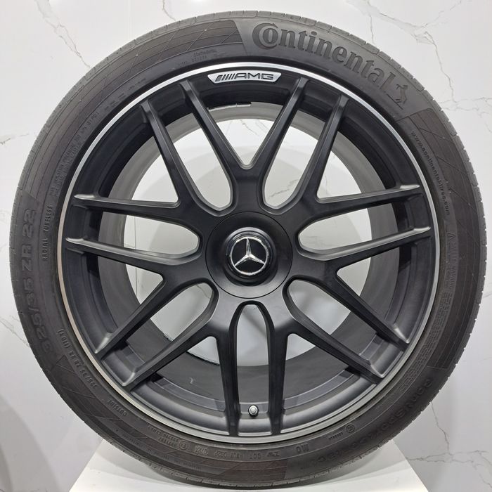 Jantes 22" Original Mercedes Benz GLE 63 S AMG W167 5x112 com pneus