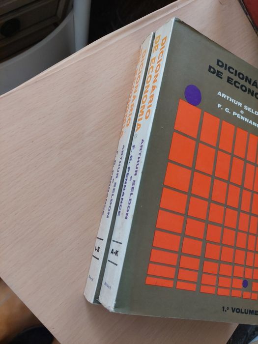 Livros dicionario economia Arthur seldon pennance